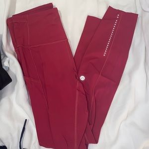 Lululemon Fast and Free leggings